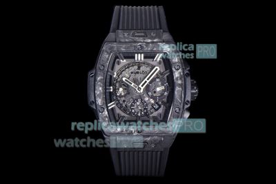 Swiss Replica Hublot Spirit Of Big Bang Black Magic 45MM Black Watch